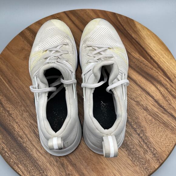 Nike Metcon Flyknit 3 Shoes Mens Size 11 Platinum White Lifting Casual Workout - Picture 5 of 8